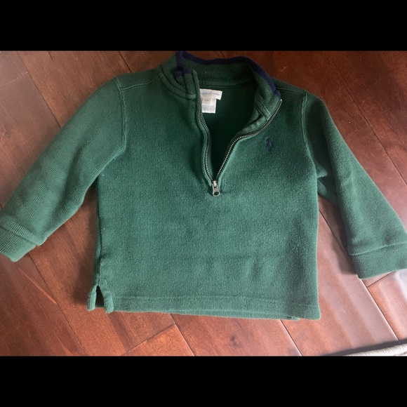 Bundle of 2 Polo Ralph Lauren 3/4 zip pullovers - Picture 4 of 6